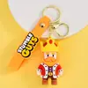 Figuritas de llavero de goma blanda de anime de dibujos animados, colgantes para mochila, accesorios para bolsos, pequeños adornos, al por mayor en stock para tiendas