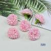 Bola de pino artificial, flor hecha a mano, material decorativo, guirnalda, tocado, accesorios de fotografía, margarita, crisantemo, flor falsa