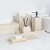 Conjunto de Banheiro em Travertino Amarelo Hotel Villa Quarto Modelo Lavabo Decoração Suave Enfeites Bandeja Caixa de Papel Comércio Exterior Transfronteiriço