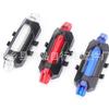 Luz trasera recargable por USB luz trasera reflector para ciclismo nocturno luz de advertencia para ciclismo al aire libre equipo para bicicleta de montaña