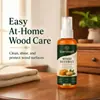 Kineshinex Spray para Cuidado de Madera con Cera de Abejas 100ml Muebles Panel de Puerta de Gabinete Mesa Pulido y Limpieza