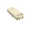 Power bank modelo 2026, gran capacidad, 20000 mAh, con cable incorporado, carga superrápida de 22.5W, portátil y ultradelgado