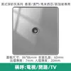 Enchufe con interruptor acrílico espejo USB 13A británico al por mayor panel Hong Kong Macao estándar británico Malasia 20A