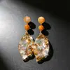 Tk Pendientes de Borla Geométricos con Pedrería de Lujo Ligero Más Vendidos Moda Nicho Aretes Pendientes de Gama Alta