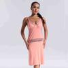 Pijama Nuevo para Mujer 2025 Comercio Exterior Pijama Camisola de Rayón con Encaje de Color Sólido para Mujer Venta al por Mayor Transfronteriza