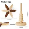Nueva Alfombrilla Aislante de Madera Maciza, Posavasos de Árbol, Alfombrilla Antiescaldado, Adornos Decorativos Creativos para Escritorio, Alfombrilla para Mesa de Comedor del Hogar, Alfombrilla para Ollas