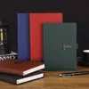 Cuaderno con hebilla de logo personalizado, cuaderno de alta estética para reuniones de oficina de negocios, planificador estudiantil A5 engrosado, hecho a medida