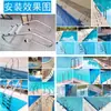 Escada Subaquática para Piscina Escada Dupla Espessada de Aço Inoxidável 316 Escada de Subida para Esgoto Escada para Banho de Fonte Termal
