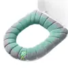 Alfombrilla de Felpa para Inodoro de Invierno con Asa Engrosada Funda de Inodoro de Felpa para el Hogar Cálida de Invierno Universal Lavable