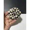 Tela de Microfibra Estampada Elegante de 6.6cm Flor Camelia Flor Pequeña Fragante Joyería Flor para Zapato Broche de Solapa Pinza para el Cabello Broche