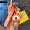 Llavero Auténtico de Winnie the Pooh y Sus Amigos Dibujo Animado Colgante de Llave de Coche de Moda Encanto Linda para Bolso