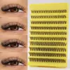 Popular Transfronteiriço 270 Cachos Curvatura D Cílios Postiços de Cacho Único 60D100Ddiy Segmentado Auto-Enxerto Cabelo Natural Espesso