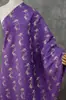 Tela de chaleco jacquard brocado estilo vintage Géminis, Tela para vestido elegante, toga, abrigo, bolsa teñida en hilo
