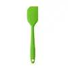 Cepillo pequeño de silicona raspador pequeño para mantequilla cepillo para aceite espátula espátula cepillo integrado cepillo para salsas de cocina BBQ transparente para hornear