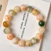 Pulseira Raiz de Bodhi, Contas Redondas, Pulseira de Bodhi, Contas Budistas Macias Envoltas nos Dedos para Alunos Homens e Mulheres, Contas do Rosário, Fornecimento para Transmissão ao Vivo Atacado