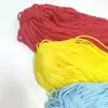 Cuerda portátil de polipropileno con hebilla, embalaje de cuerda, caja de regalo, cuerda de corte de crochet, cuerda de polipropileno de cuatro agujas, accesorios de ropa