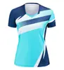 Novo Estilo Transfronteiriço Esportes ao Ar Livre Casual Tênis de Mesa Badminton Tênis Vôlei Roupas Secagem Rápida Respirável Unissex Manga Curta Logotipo Personalizado