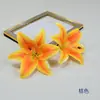 Flor de Lirio de Película Artificial de 15 cm Impresión 3D Lirio Evento de Boda Flor de Mesa Flor de Coche Ramo de Flores Falsas DIY