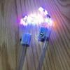 2 m 3 m Bola Bobo cadena de tarjetas Línea Estrella luces de color con estrellas luces de colores tubo de plástico hebilla barra de luz