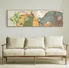 Pinturas Colgantes Personalizadas, Murales Modernos Simples y de Alta Gama para la Entrada de la Sala de Estar, Pinturas Decorativas para el Trabajo en Hoteles, Murales para Sala de Estar y Dormitorio