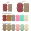 Esponja de Lufa de Alta Espuma en Forma de 8, Doble Cara para Limpieza de Cocina, Eliminación de Manchas, Lavado de Platos y Fregado de Ollas, Bloque de Esponja Mágica