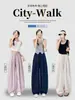 Pantalones Scimitar Blancos Versátiles para Mujer, Verano 2026 Delgados de Cintura Alta de Seda de Hielo Pierna Ancha, Pantalones Casuales Estilo Perezoso para Caminar
