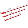 Set de 3 piezas Rascador de Miel y Mermelada de Silicona Doble Cara Tamaño Pequeño Rascador Largo para Pared Interior de Botella Cosmética y Culinaria Mini Rascador