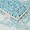 Contas de vidro quebradas jade dourado com proteína polvilhada contas espalhadas corrente de celular material diy pulseira acessórios de conta