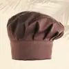 Gorros de chef con logo personalizado para hoteles y restaurantes, gorras de trabajo para cocina, a prueba de polvo, resistentes al aceite, transpirables