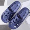 Al por mayor Nuevas Zapatillas EVA Huecas Antideslizantes para Pareja en Casa Simples de Suela Gruesa para Dormitorio Frescas Una Pieza Dropshipping