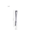 Pinza para Hielo de Acero Inoxidable Estilo Coreano Estilo Japonés Pinza para Barbacoa con Pinza para Azúcar Dentada Pinza Antideslizante para Mezcla de Vino Fruta Pinza para Hielo Pinza para Hielo