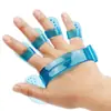 Cepillo de baño para perros mascota, guante de aseo para gatos, herramienta de limpieza y baño de silicona para gatos, suministros para lavar perros, cepillo de baño de cinco dedos