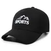 Nueva gorra de béisbol bordada con letras transfronterizas para hombre, gorra de protección solar deportiva de moda para exteriores, gorra casual de visera de pato para el sol, moderna