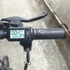 Bicicleta Plegable Batería de Litio Manillar con Cerradura, Pantalla de Velocidad, Instrumento con Llave Adecuado para Ingewei Zhengbu Gforce