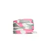 Design original Baojie compatível com AF1 Air Force One AJ1 camuflagem nuvem rosa prata cadarços de sapato modernos criativos roxo verde rosa