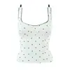 Comércio Exterior Transfronteiriço Atacado de Roupas Femininas 2026 Novo Top Sexy de Alcinha Bolinhas Temperamento Feminino Versátil Ombro a Ombro