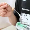 Escovas de Limpeza para Canudos de Aço Inoxidável com Cabo Longo - Reutilizáveis, Duráveis e Fáceis de Usar para Limpar Canudos de Bebida, Ideais para Uso Doméstico, de Escritório e Comercial, Escovas de Limpeza para Canudos, Escova de Limpeza para Garrafas, Ferramenta de Limpeza com Escova