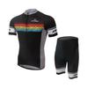 XINTOWN Nueva ropa de ciclismo Ropa de bicicleta Traje de manga corta para hombre Pantalones deportivos de ciclismo de verano