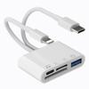 Adecuado para Apple 15/14 Tipo C Teléfono Inteligente Lectura Cámara Tarjeta de Memoria SD Tarjeta TF USB Unidad Flash USB Certificación CE