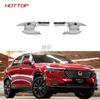 Adecuado para 22 Modelos de Modificación de Manijas Exteriores de Puerta Hrv, Tiras Protectoras y Piezas Decorativas para Manijas de Puerta Honda Hr-V