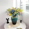 Estilo Ins Crisantemo Grande Alto Valor de Color Flor Falsa de Simulación Margarita Pequeña Fresca Decoración para el Hogar Sala de Estar Accesorios para Disparos de Mesa