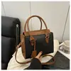 Bolsa Pequena Quadrada Feminina 2025 Nova Moda Casual Design Elegante Simples de Ombro Cruzado