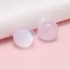 Botones de perla coloridos teñidos a medida para cheongsam, Hanfu, botones decorativos de resina, camisa, traje Tang, botones de imitación de jade cosidos a mano