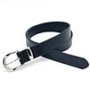 Hebilla de Pin de 3 cm Nueva Moda para Mujer Cinturón Decorativo de Alta Gama para Jeans Cinturón Negro de Celebridad de Internet Cinturón de Cintura para Mujer
