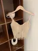 Nova Coleção de Primavera Tassel Renda Francesa Lindo Costas com Detalhes Sutiã para Mulheres, Camisola Sem Fio com Bojo, Camiseta Básica Camiseta de Camada Interna