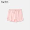 MQDmini Roupa Infantil Calcinha de Segurança para Meninas Verão Tamanhos Pequeno e Médio Bebê Bordado de Cogumelo Shorts com Laço