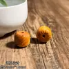 Cuentas retorcidas talladas de sándalo y palo de rosa, Accesorios de joyería hechos a mano para DIY, Cuentas decorativas para pulseras, Al por mayor