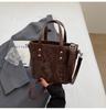 Bolso de Mano Estilo Coreano para Mujer 2025 Nuevo Estilo Simple y Dulce Bolso Cubo Bandolera Tipo Cesta de Verduras para Mujer Bolso de Hombro