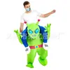 Fantasia Inflável de Alienígena Montado Transfronteiriça Tema de Halloween Adereço Engraçado Fantasia Fantasia de Alienígena Montado