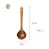Espátula de Madera de Acacia Cuchara para Cocinar Espátula para Ollas Antiadherentes Cuchara de Madera Soporte para Cucharas Suministros de Cocina Utensilios de Cocina Fabricante Venta al por Mayor